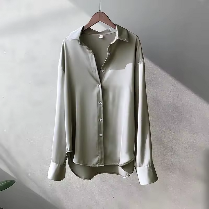 Zelia - Soepele Oversized Blouse | Tijdloos