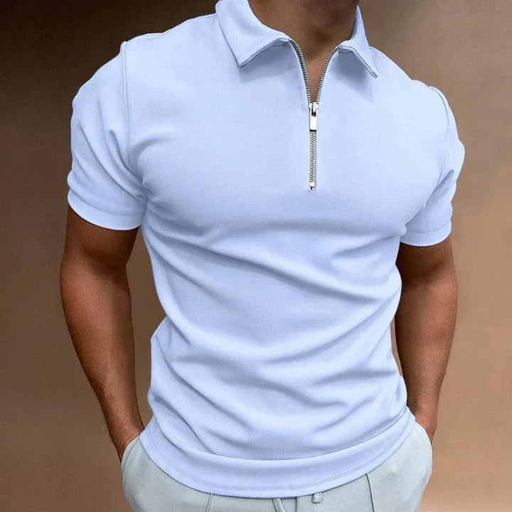 Herenpolo - Sportief - Zipper - Perfect voor Actieve Levensstijl