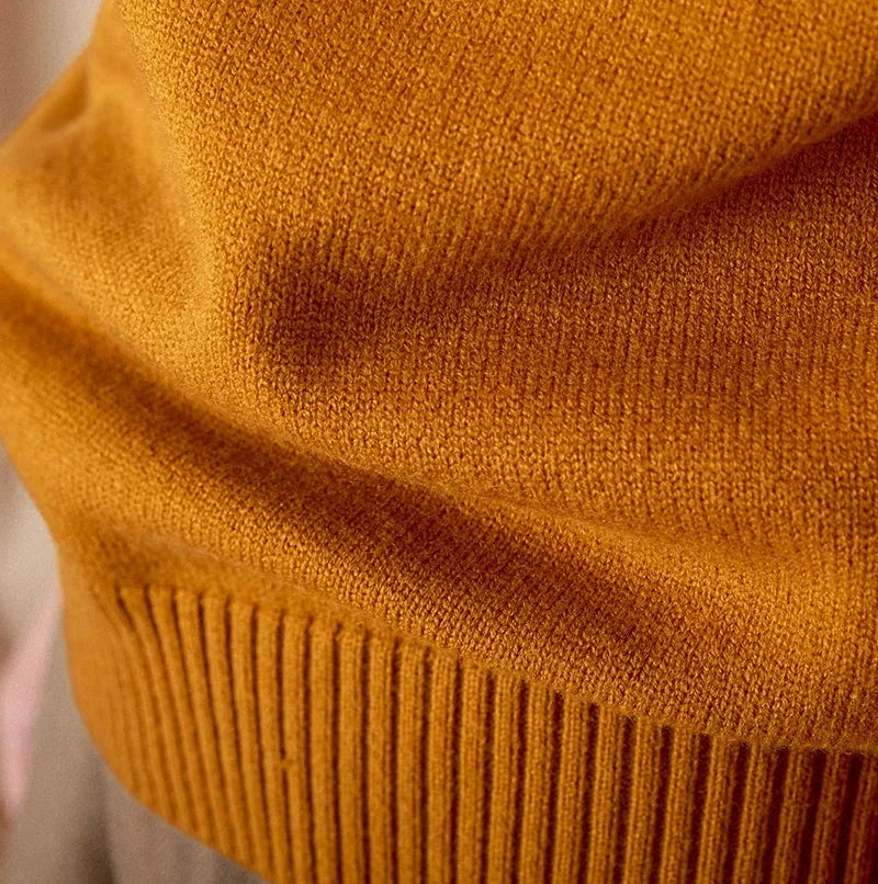 Japanese casual winter sweater