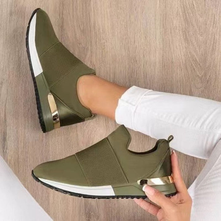 Orthopedische Instap Sneakers Voor Dames Met Anti Slip Zool