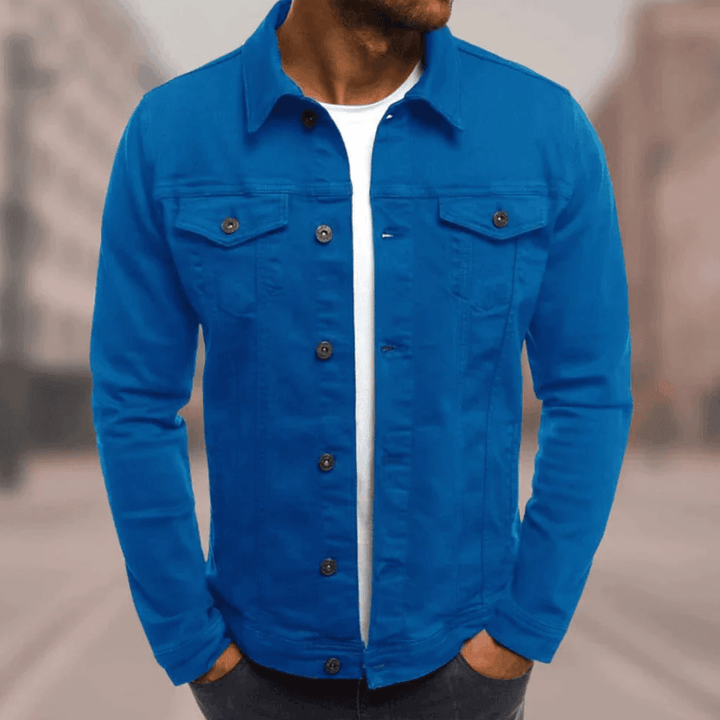 Heren - blouse - overshirt - Klassiek - Knoopsluiting, Praktische zakken - Geschikt voor Elke Gelegenheid
