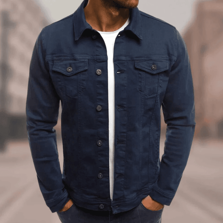 Heren - blouse - overshirt - Klassiek - Knoopsluiting, Praktische zakken - Geschikt voor Elke Gelegenheid