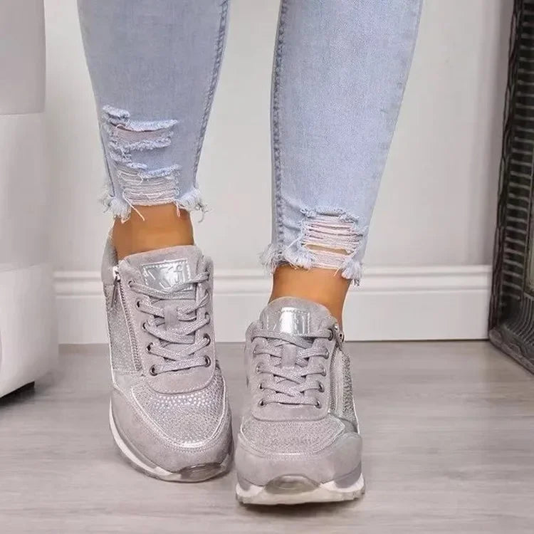 Comfortabele Sneakers Met Lichtgewicht Zool Voor Dames