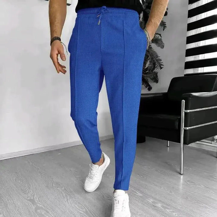 Herenbroek - Stijlvol - Comfortabel Materiaal, Elastische Tailleband - Ideaal voor Casual en Formele Gelegenheden