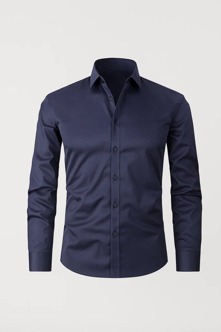 Overhemd Heren - Slim Fit met Klassieke Kraag | Zakelijk Casual