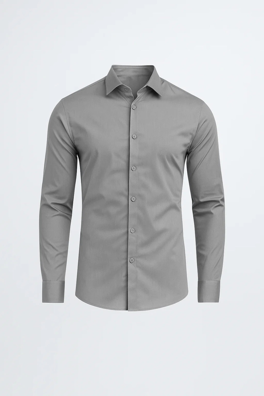 Overhemd Heren - Slim Fit met Lange Mouwen | Strak Gesneden