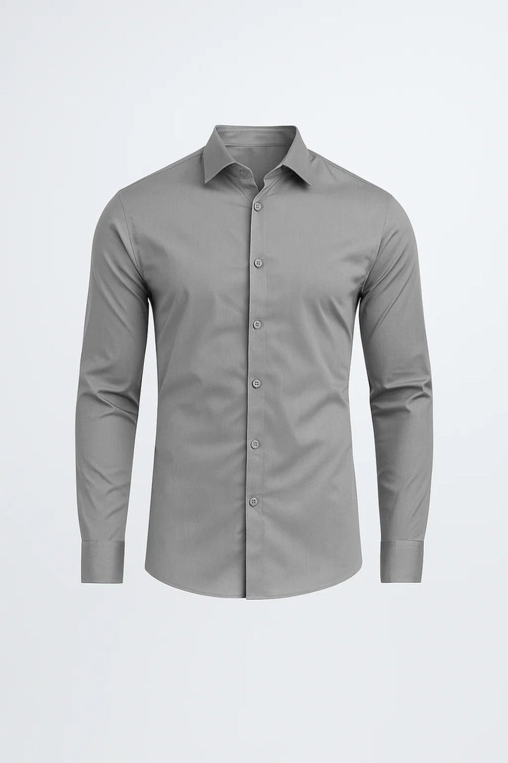 Overhemd Heren - Slim Fit met Lange Mouwen | Strak Gesneden