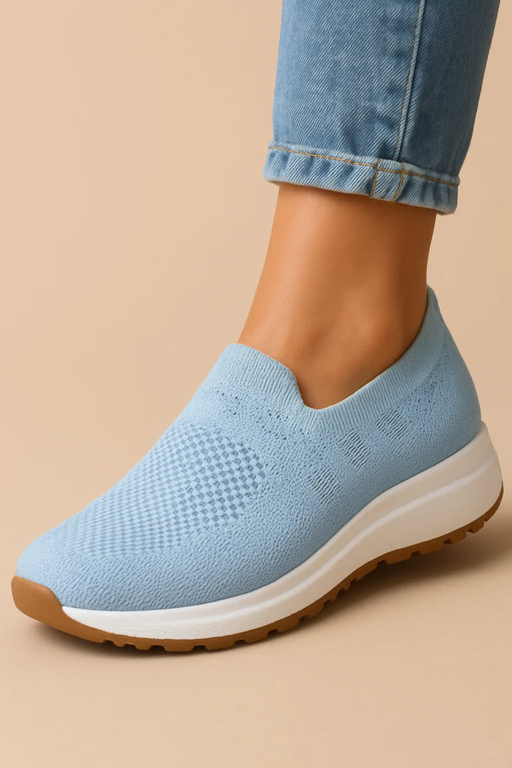 Orthopedische sneakers met ademend bovenwerk en flexibele zool