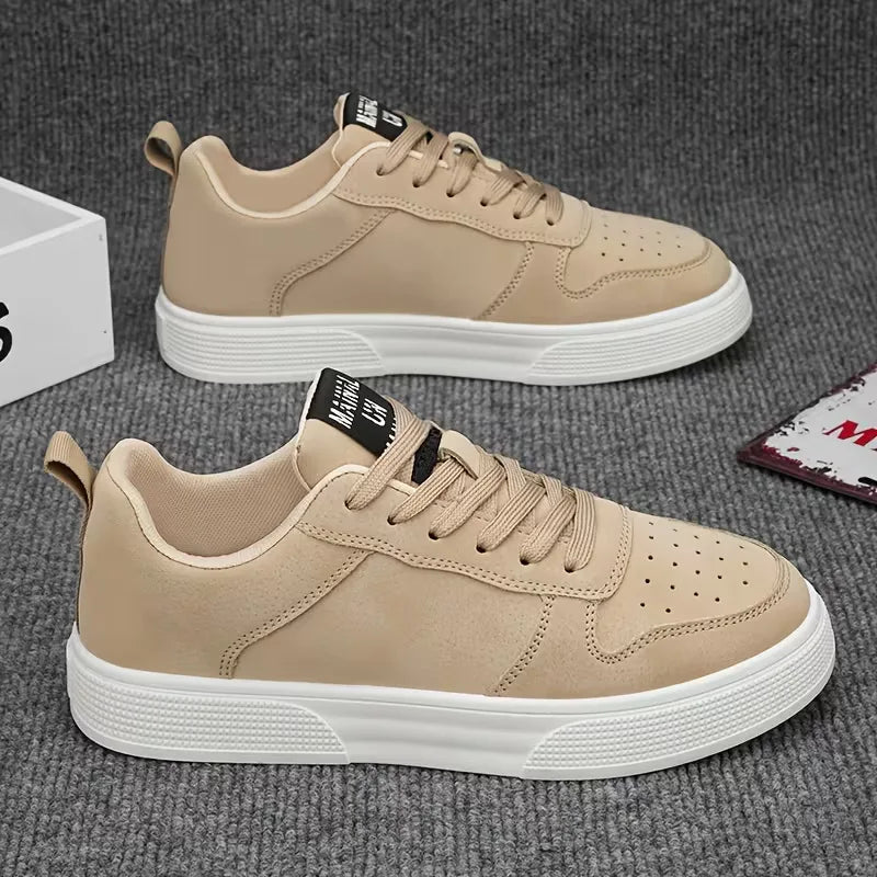 Sneakers met slipvaste rubberen zool