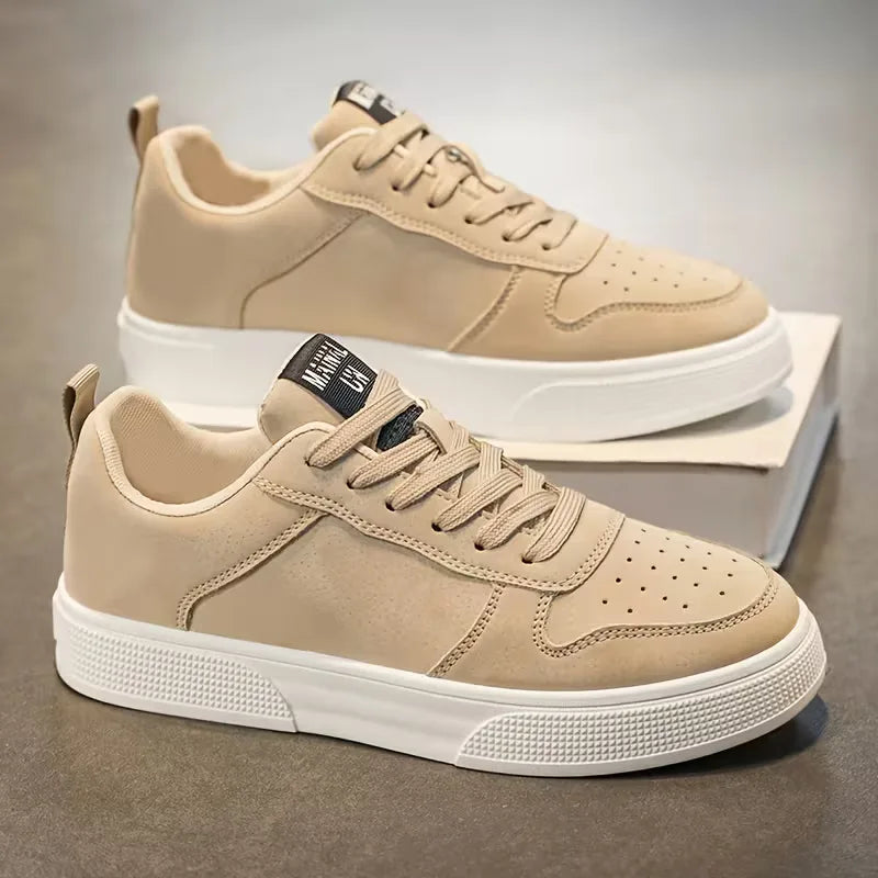Sneakers met slipvaste rubberen zool