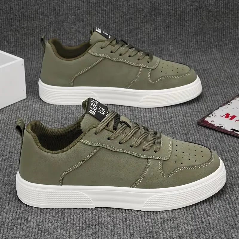 Sneakers met slipvaste rubberen zool
