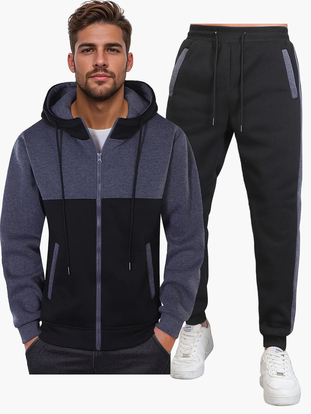 Trainingspak Heren | Capuchon Comfort & Ritsgemak