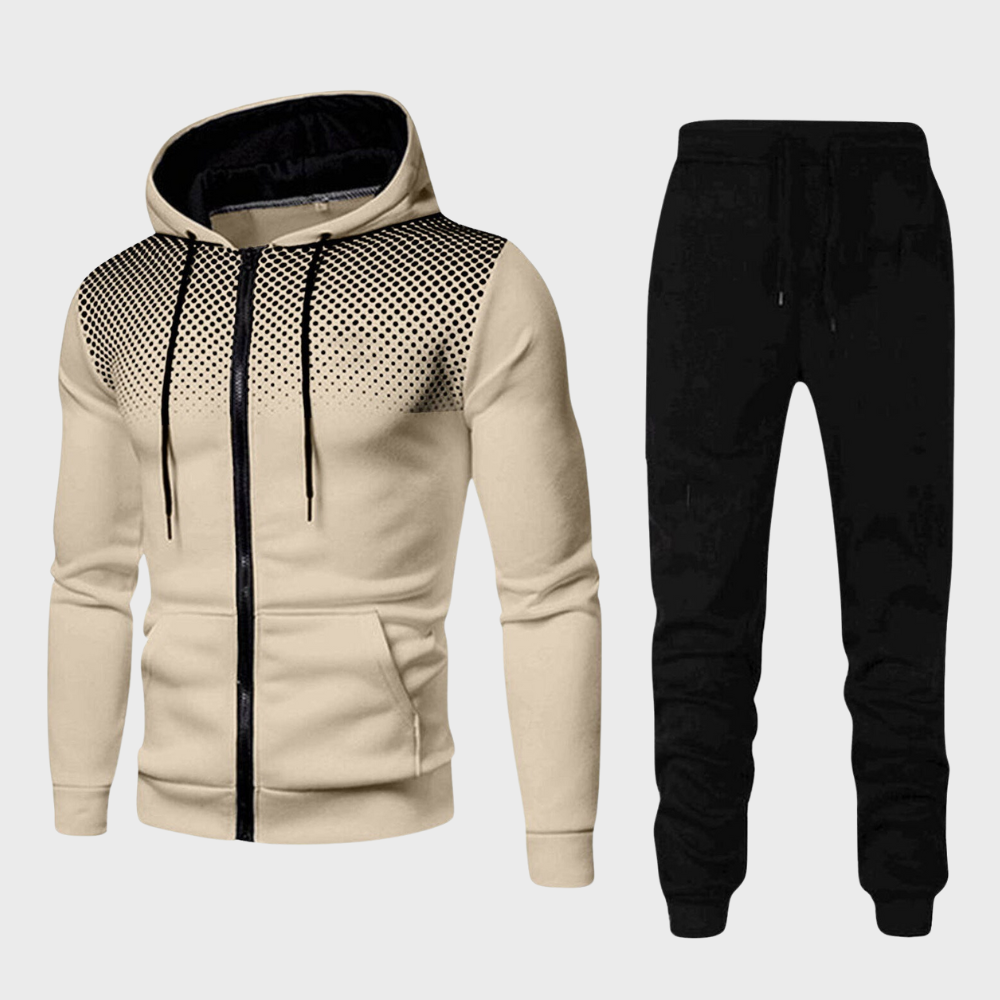 Trainingspak Heren | Joggingpak Heren | Ademend Comfort & Functionele Zakken