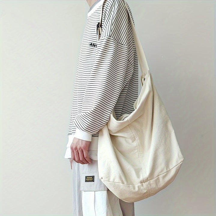 Ruime Crossbody Tas voor Dames met Verstelbare Schouderriem