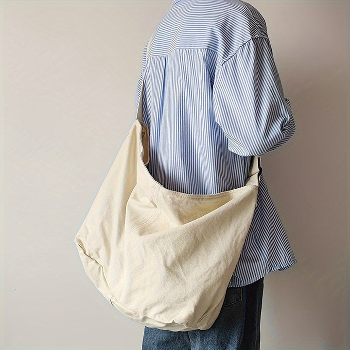 Ruime Crossbody Tas voor Dames met Verstelbare Schouderriem