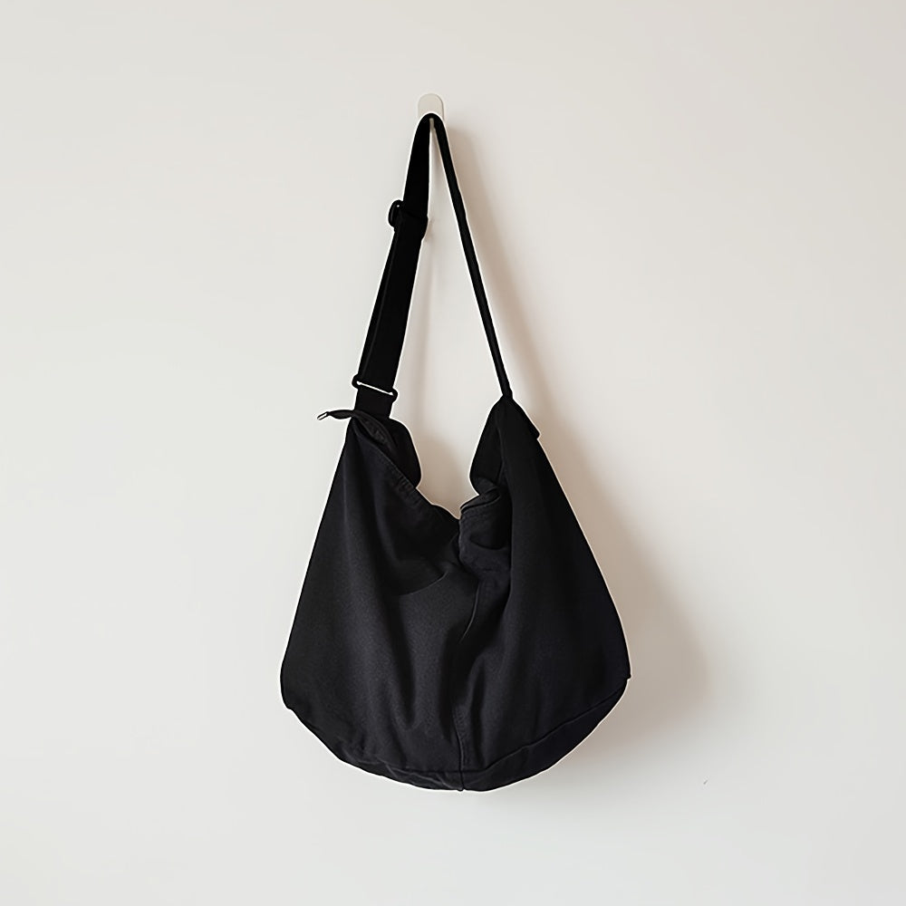 Ruime Crossbody Tas voor Dames met Verstelbare Schouderriem