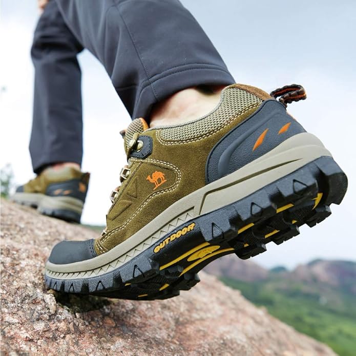 Wandelschoenen met ademende mesh binnenvoering