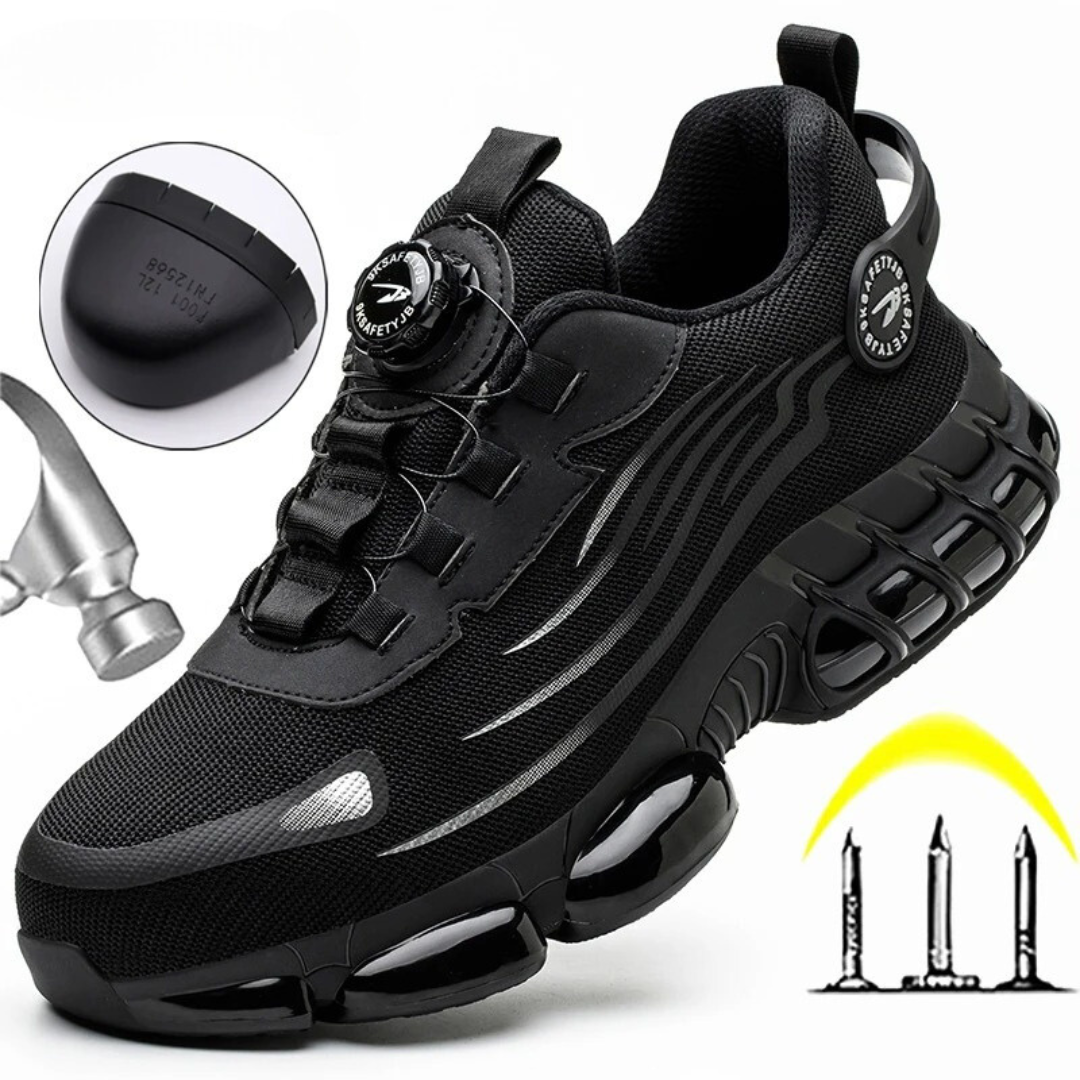 Werkschoenen Heren | Veiligheidsschoenen | Antislip grip & snelle draaisluiting