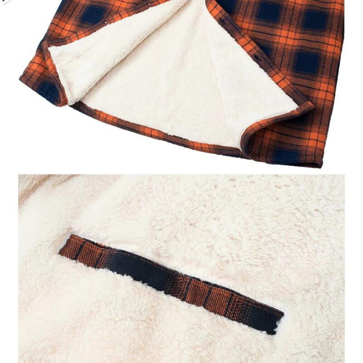 Winterjas Heren | Geruite Jas | Warm comfort voor herfst & winter