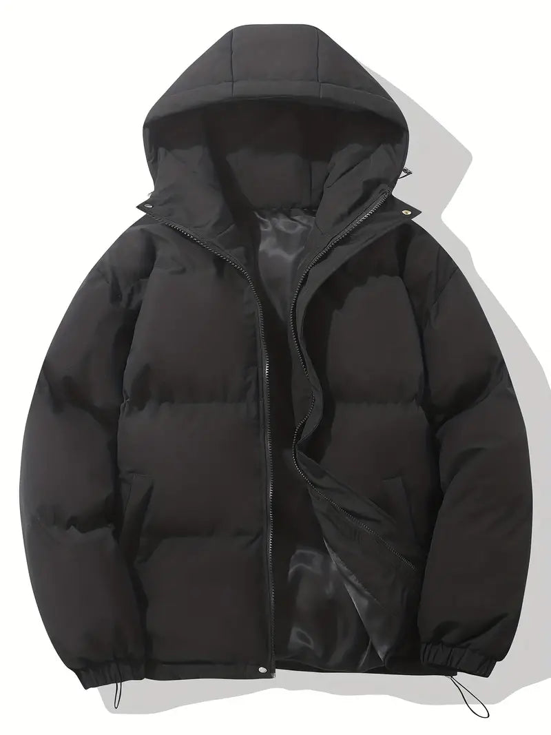 Winterjas Heren | Pufferjas Heren | Capuchon & Snelle Afsluiting