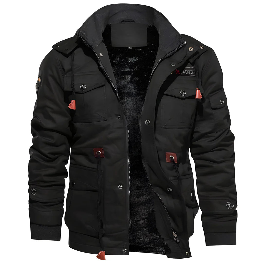 Winterjas Heren | Tussenjas Heren | Dubbele sluiting & slim opberggemak