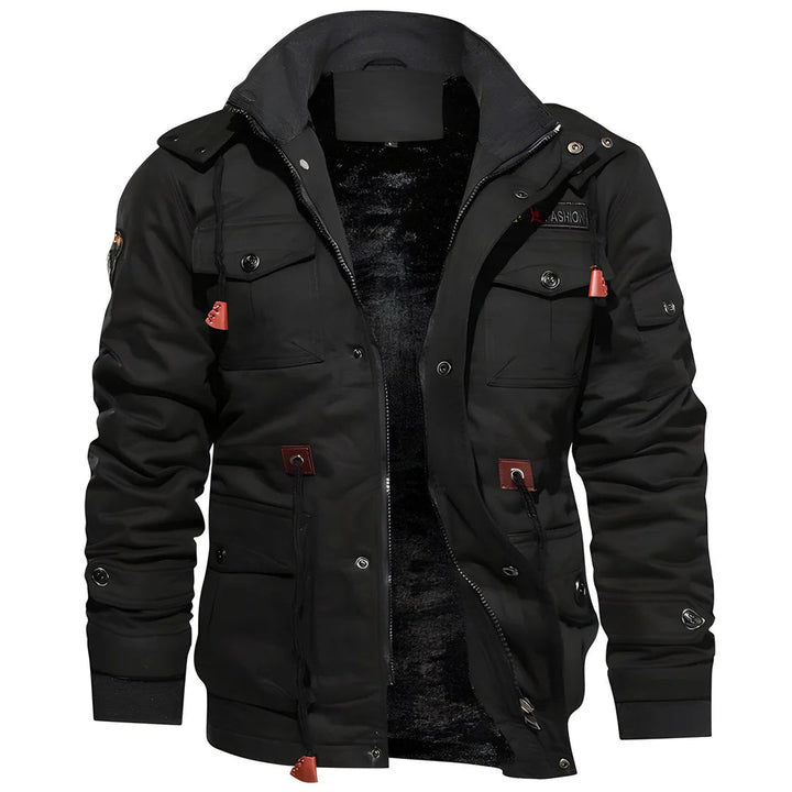 Winterjas Heren | Tussenjas Heren | Dubbele sluiting & slim opberggemak
