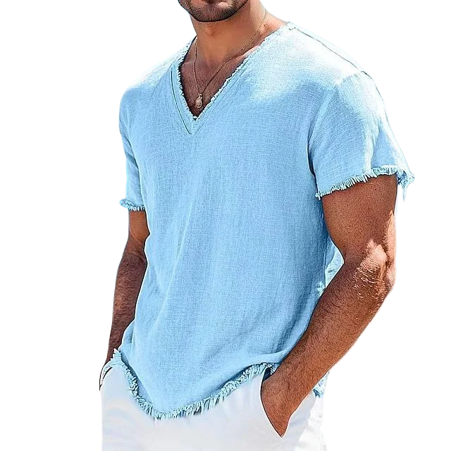 Zomer Shirt Heren | Retro & Ademend