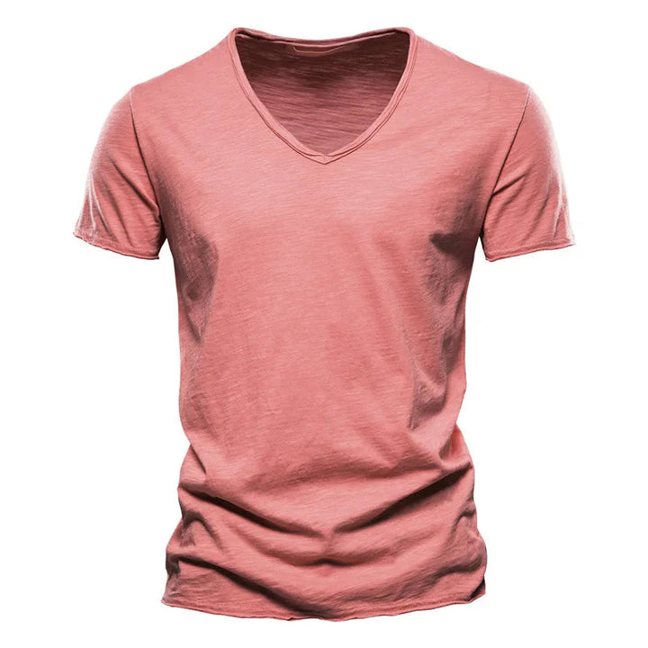 Zomer Shirt Heren | V-hals Design & Luchtig Draagcomfort