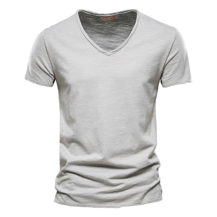 Zomer Shirt Heren | V-hals Design & Luchtig Draagcomfort