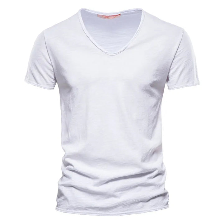 Zomer Shirt Heren | V-hals Design & Luchtig Draagcomfort