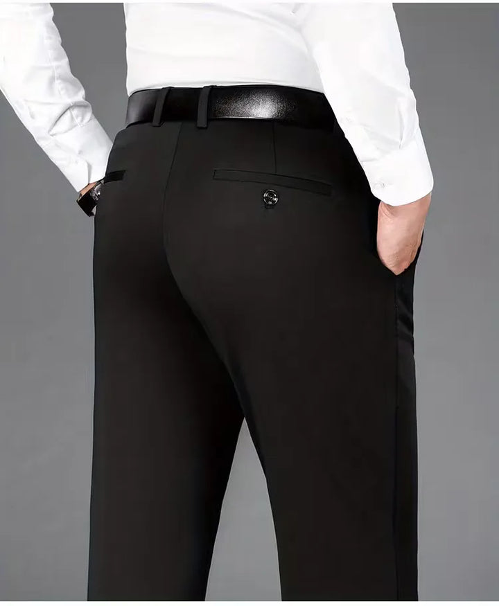 Zakelijke broek met rechte pijpen