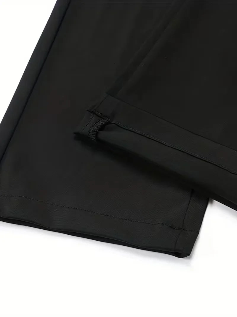 Zakelijke broek met rechte pijpen