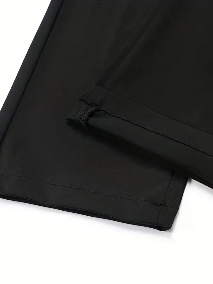 Zakelijke broek met rechte pijpen