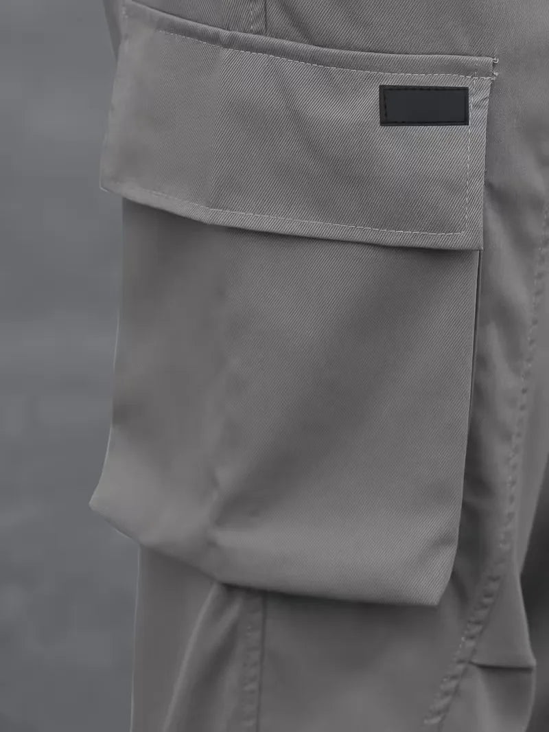 Cargo broeken met elastische tailleband