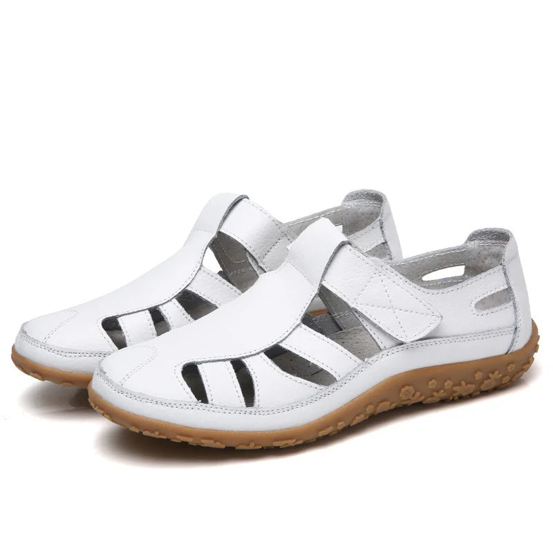 Orthopedische Comfort Sandalen Met Gesloten Neus Voor Dames