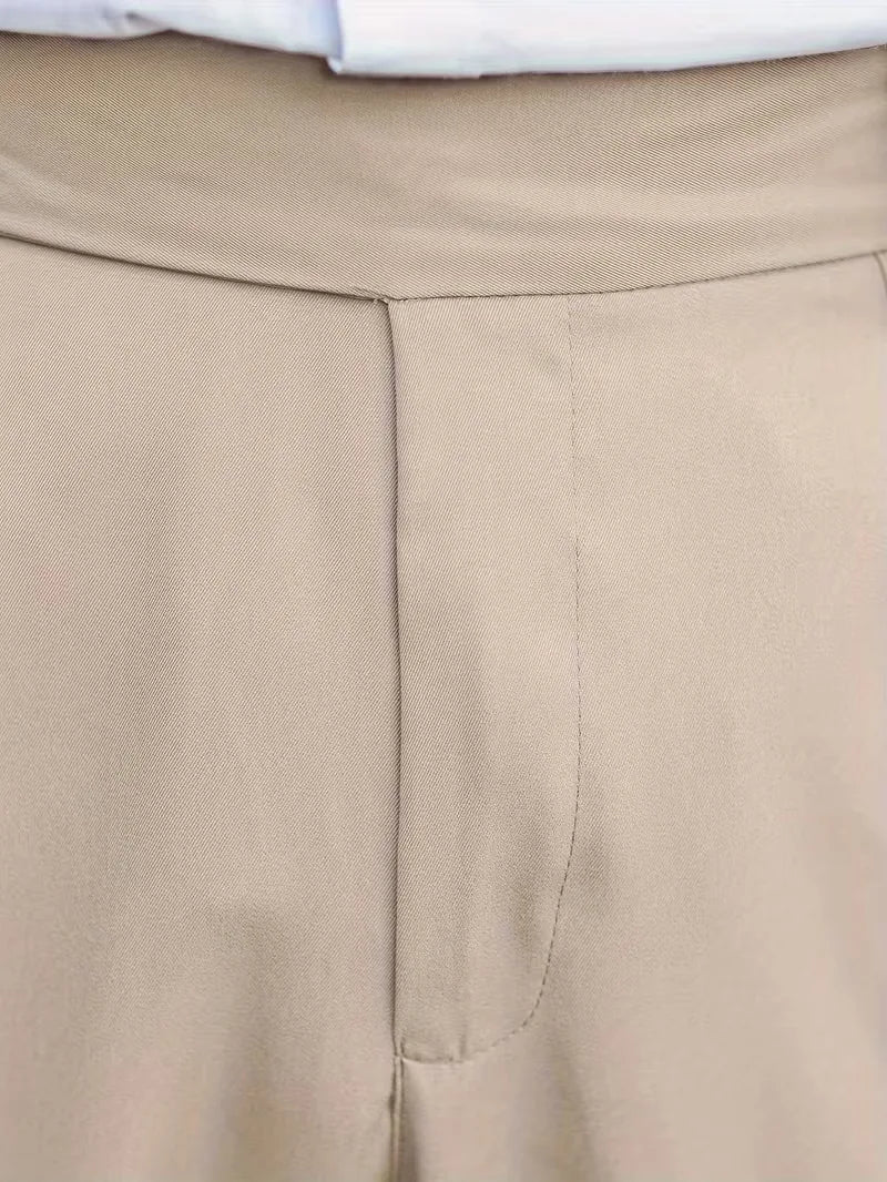 Pantalons met rechte pijpen