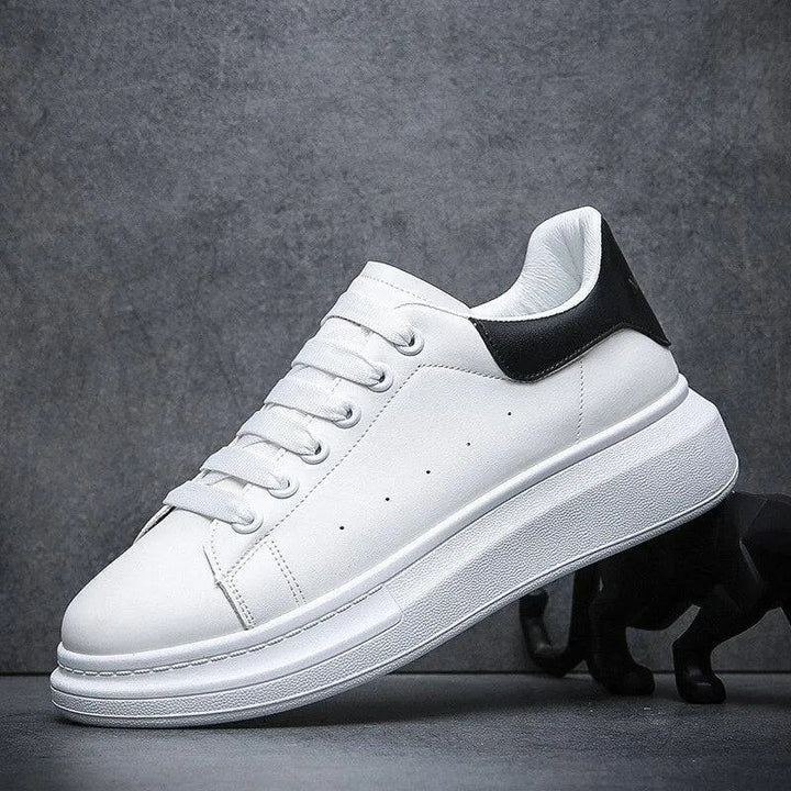 Heren Sneakers - Trendy - Dikke Zool, Duurzaam Materiaal - Geschikt voor Dagelijks Gebruik
