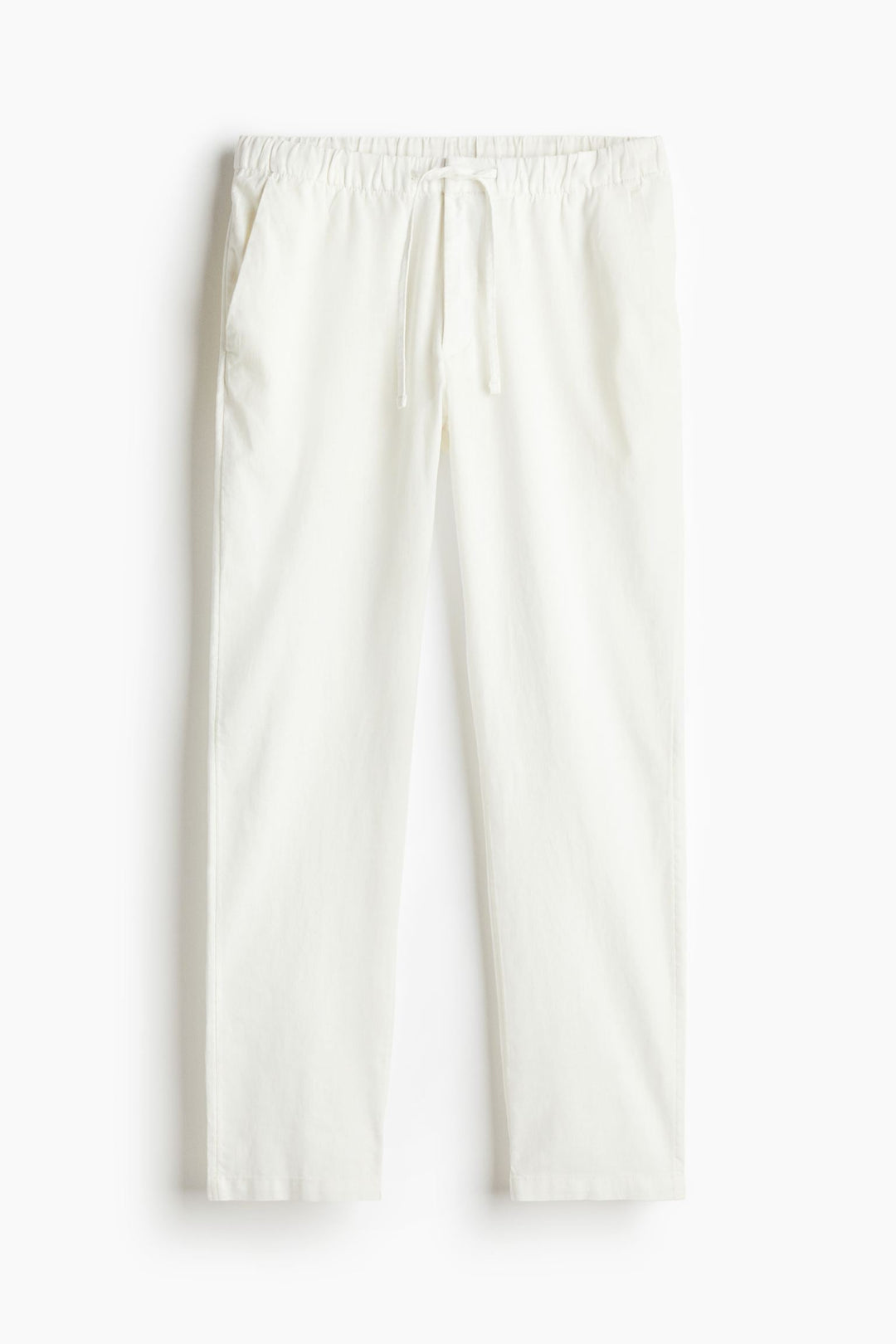 Broek Heren Relaxed Fit Trekkoord Elastische Taille