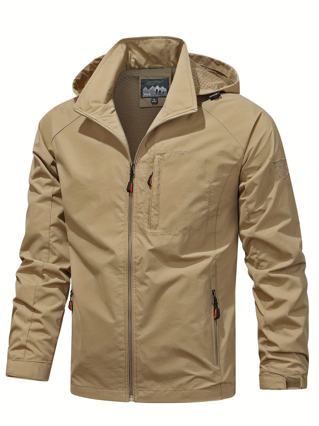 Casual Lichtgewicht Windjack Met Capuchon - Regular Fit - Heroic Edge - HE 47 - Essential in Meerdere Kleuren