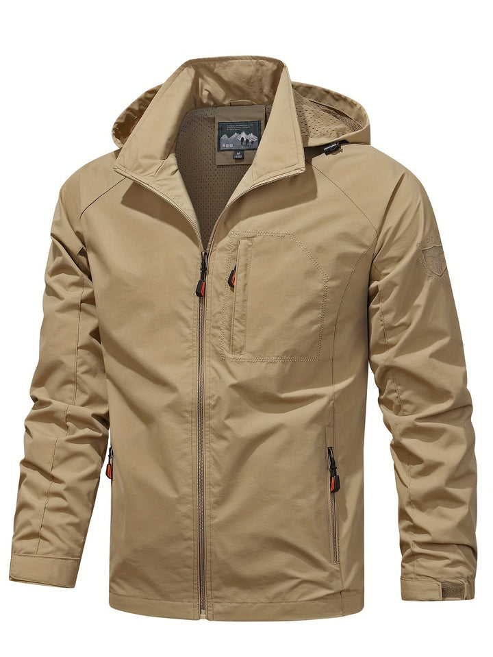Casual Lichtgewicht Windjack Met Capuchon - Regular Fit - Heroic Edge - HE 47 - Essential in Meerdere Kleuren