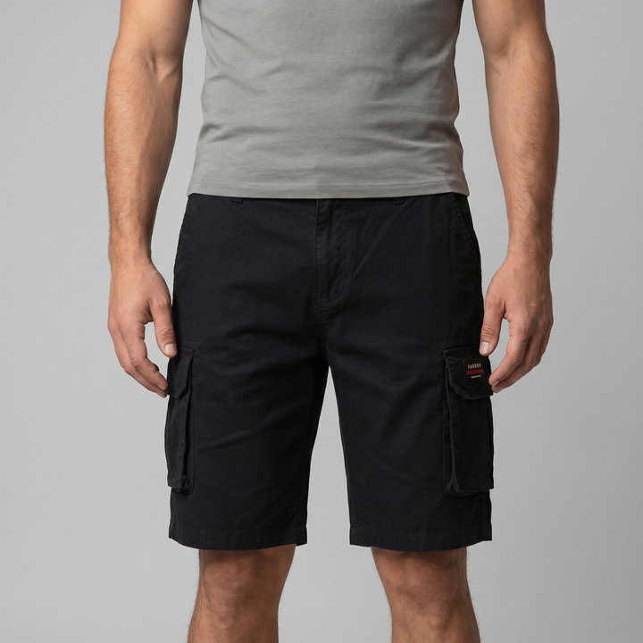 Cargo Shorts Heren Relaxed Fit Meerdere Zakken Casual