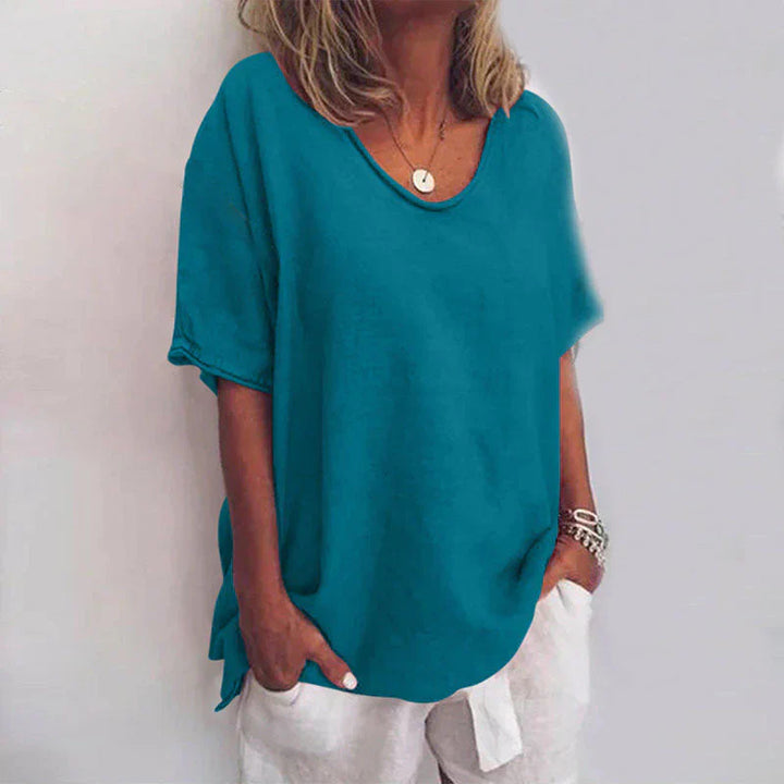 Oversized Comfort Shirt Met Losse Pasvorm Voor Dames