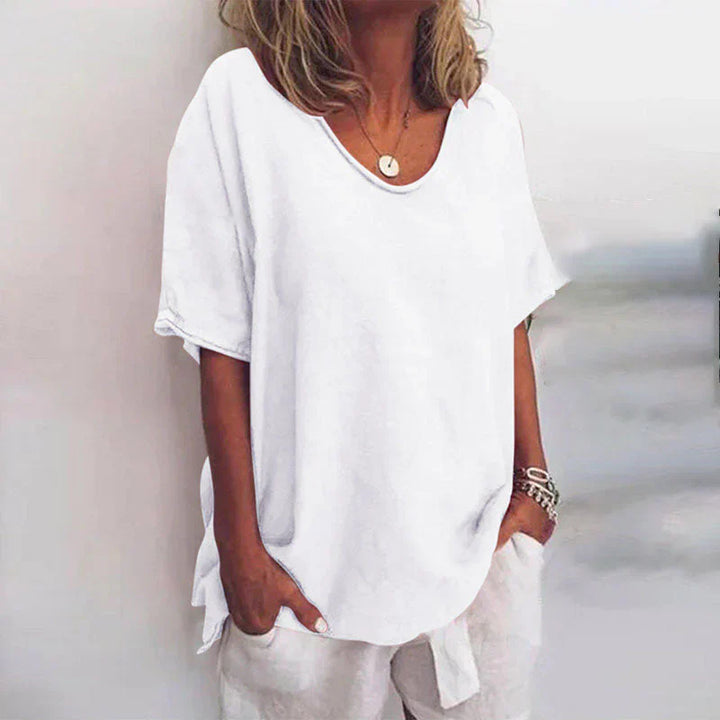 Oversized Comfort Shirt Met Losse Pasvorm Voor Dames