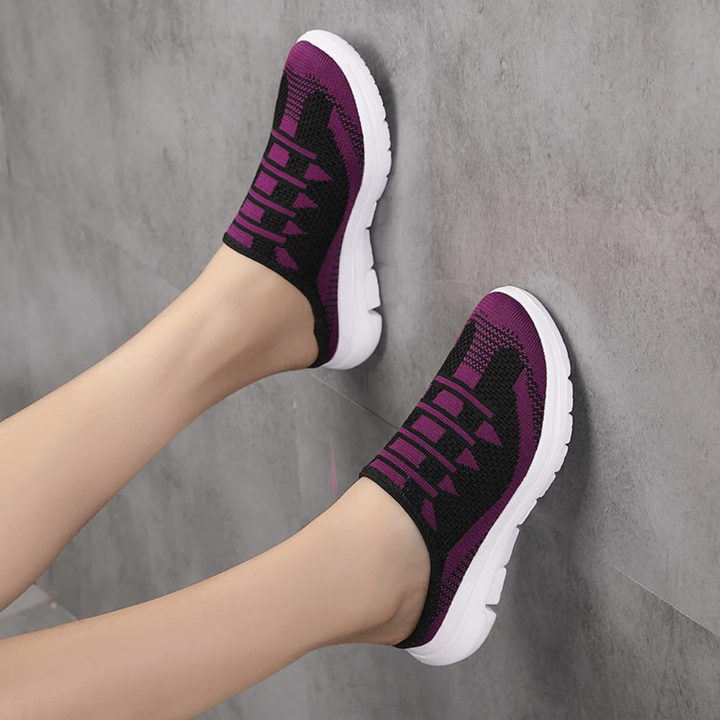 Comfortabele mesh instap schoenen