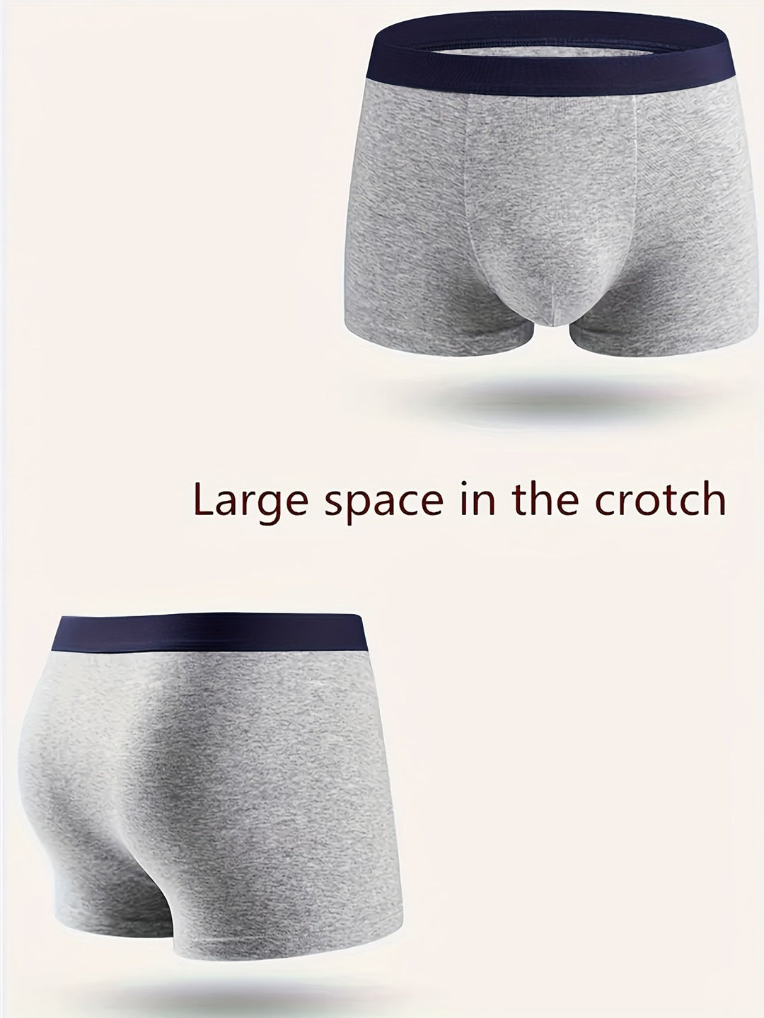 Daan | 4-pack ademende katoenen heren boxershorts