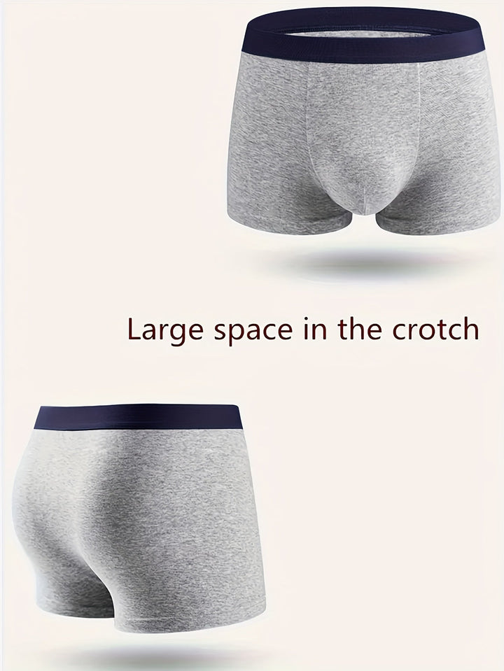Daan | 4-pack ademende katoenen heren boxershorts
