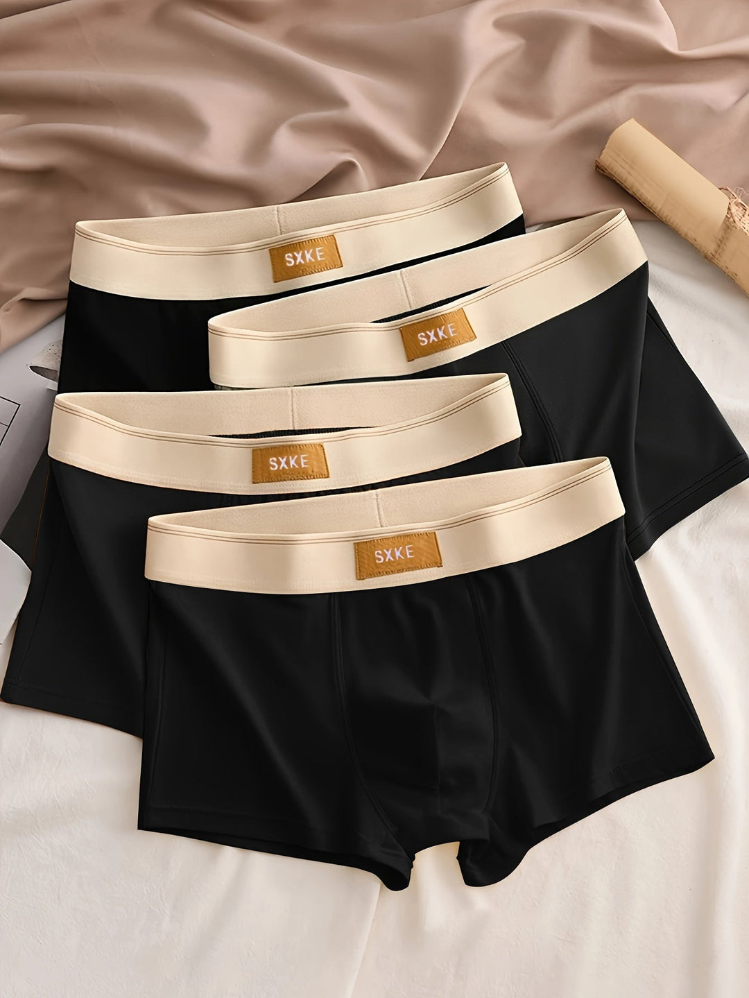 Daan | 4-pack ademende katoenen heren boxershorts