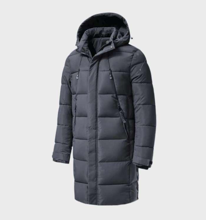 Daan | Klassiek wind- en waterdicht parka jack met dikke capuchon