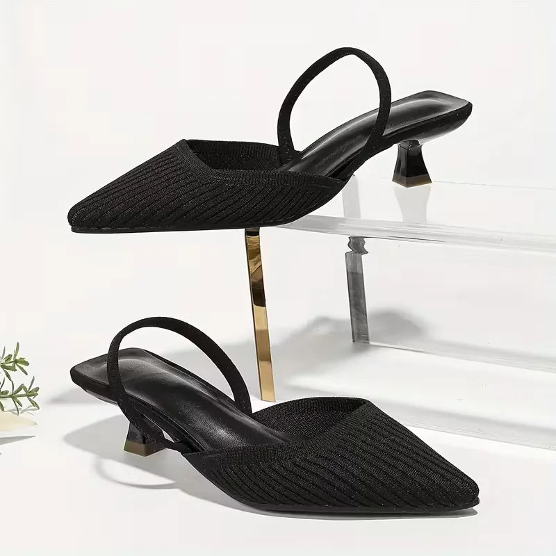 Hak met flare heel