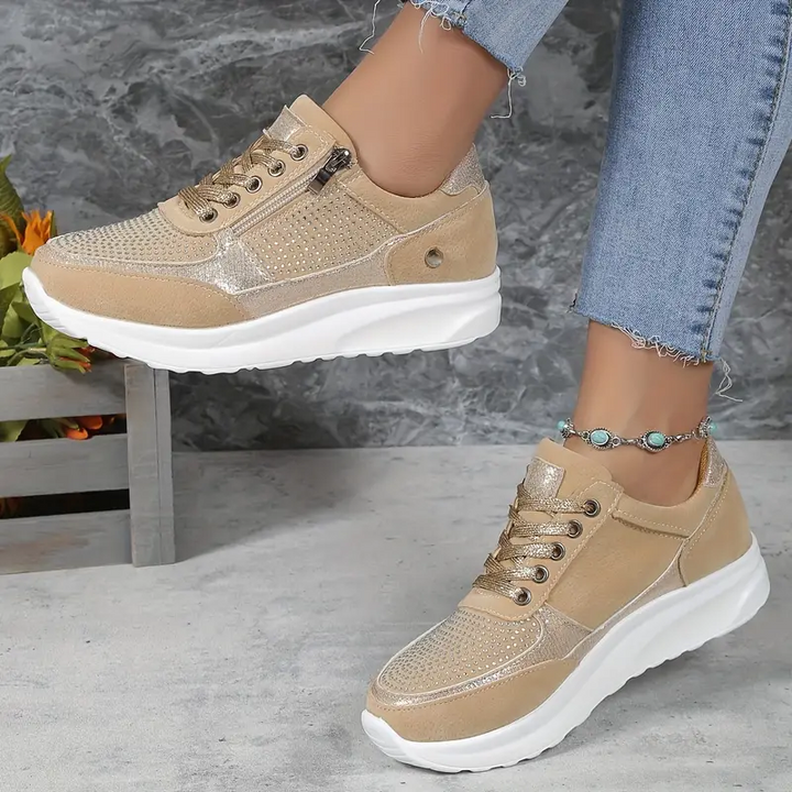 Roos | Gezellige ergonomische damessneakers